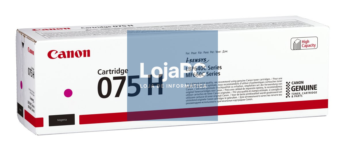 CANON Toner Cartridge 075 H M