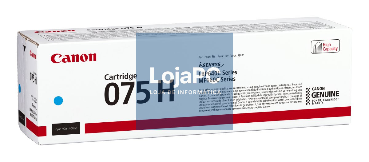 CANON Toner Cartridge 075 H C