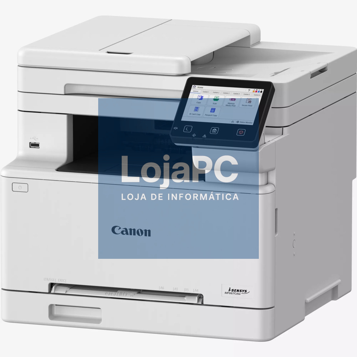 CANON MF667Cdw Laser Multifunction Printer 25ppm color A4