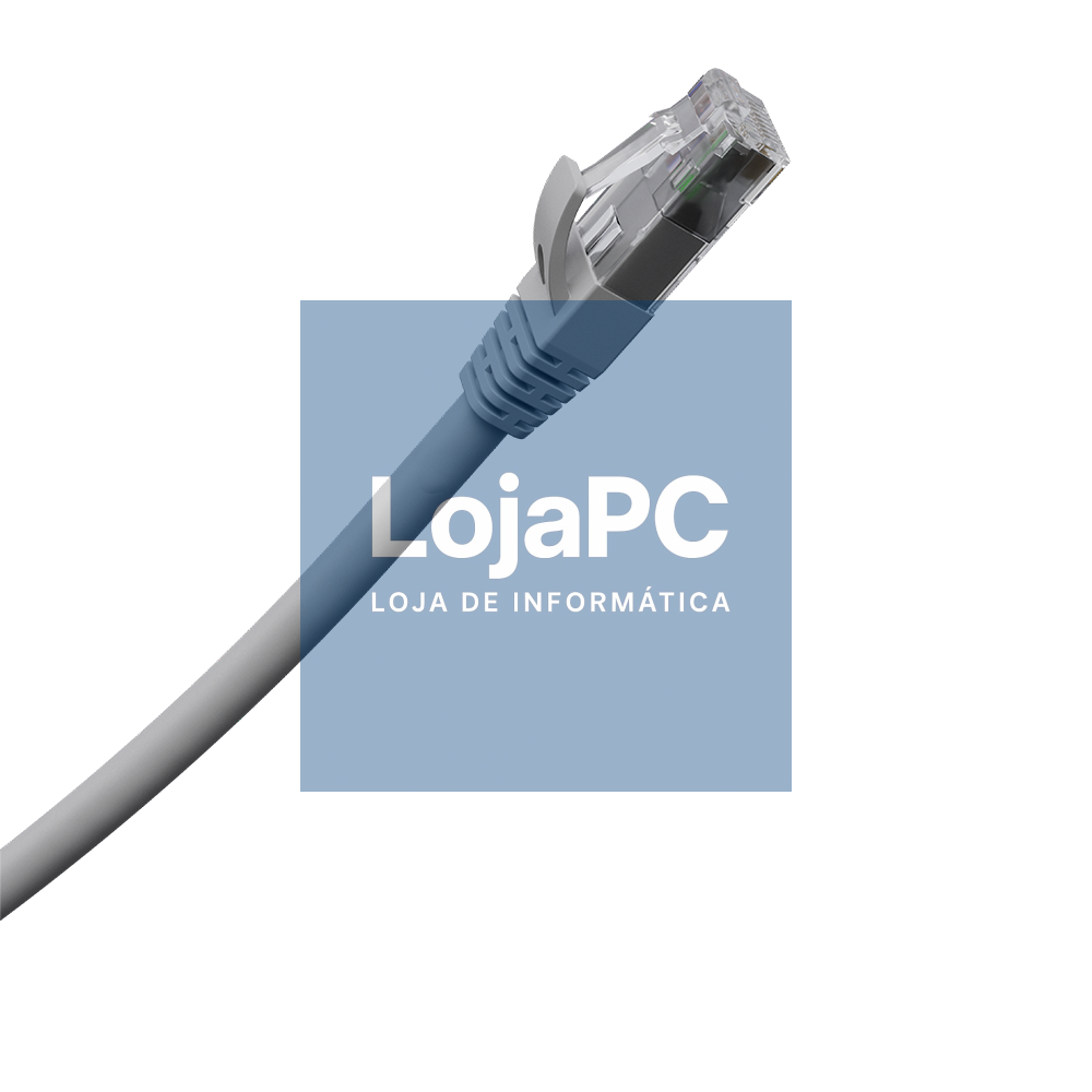 Chicote UTP RJ45 Cat5e 3.00m Cinza