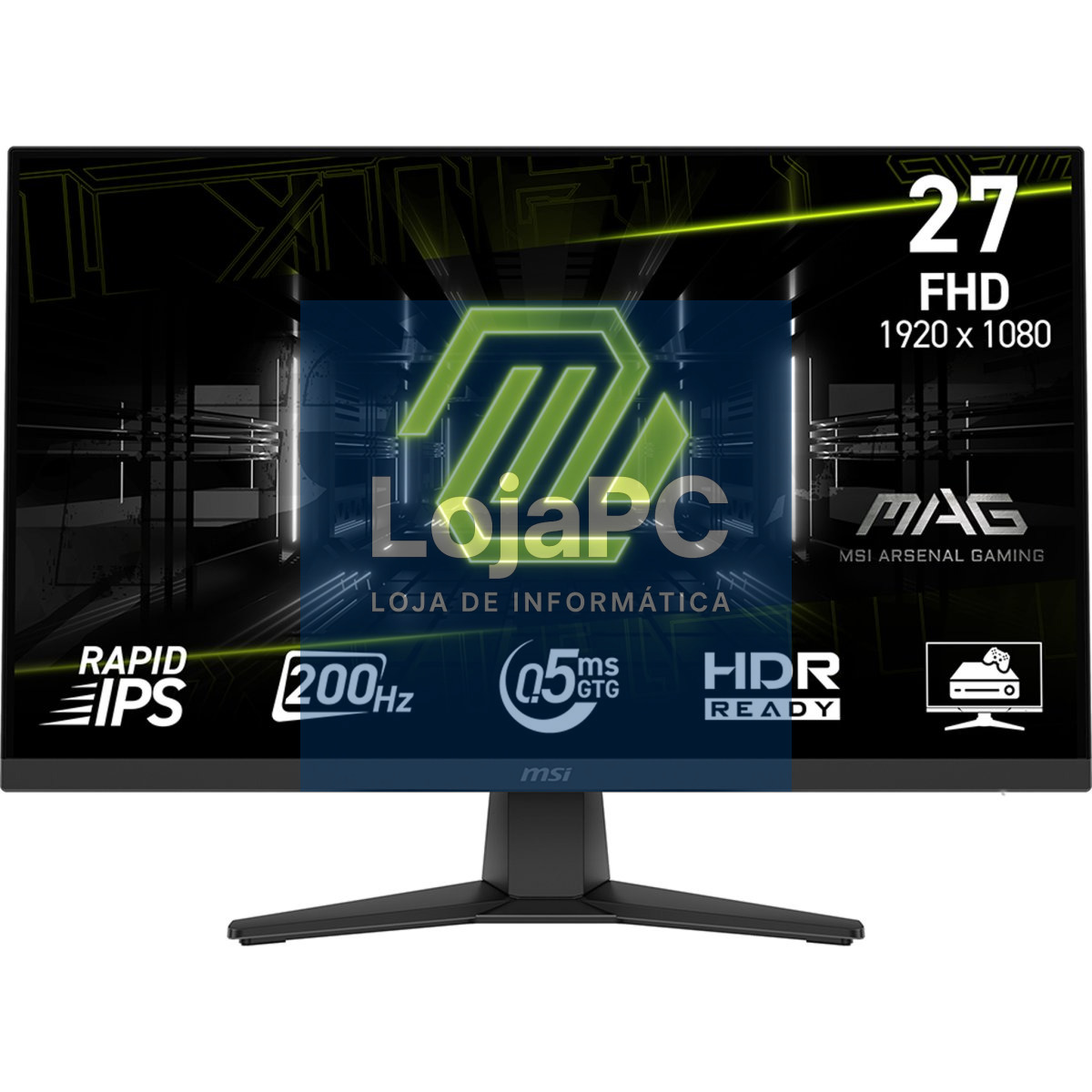 MSI MAG 272F 27inch 1920x1080 FHD 1xDisplayPort 1.2a 1xHDMI 2.0