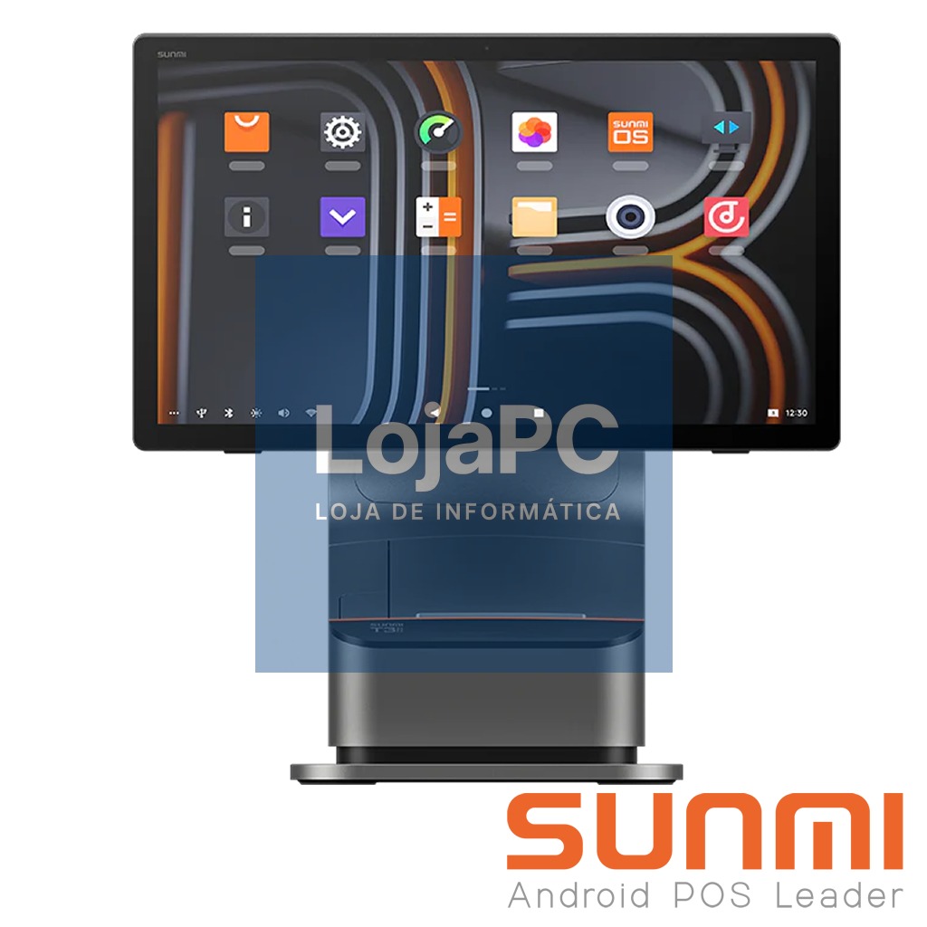 T3 PRO MAX, SUNMI OS, A13, 15.6", 6GB+128GB, 8MP front camera, 80mm printer, NFC, Wifi, Fingerprint Sensor, , 3-Y