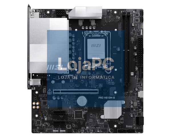 MSI PRO H810M-B LGA1700 2xDDR5 DP mATX MB