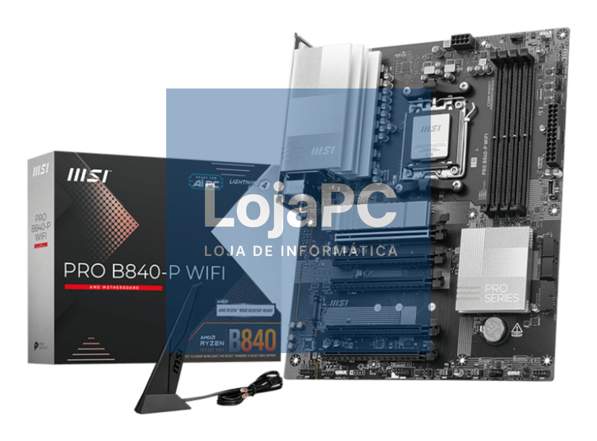 MSI PRO B840-P WIFI AM5 2xDDR5 HDMI ATX MB
