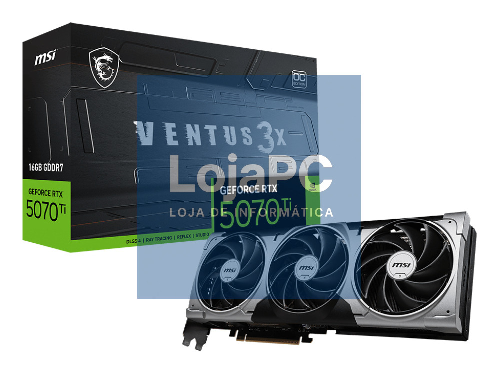 MSI GeForce RTX 5070 Ti 16G VENTUS 3X OC
