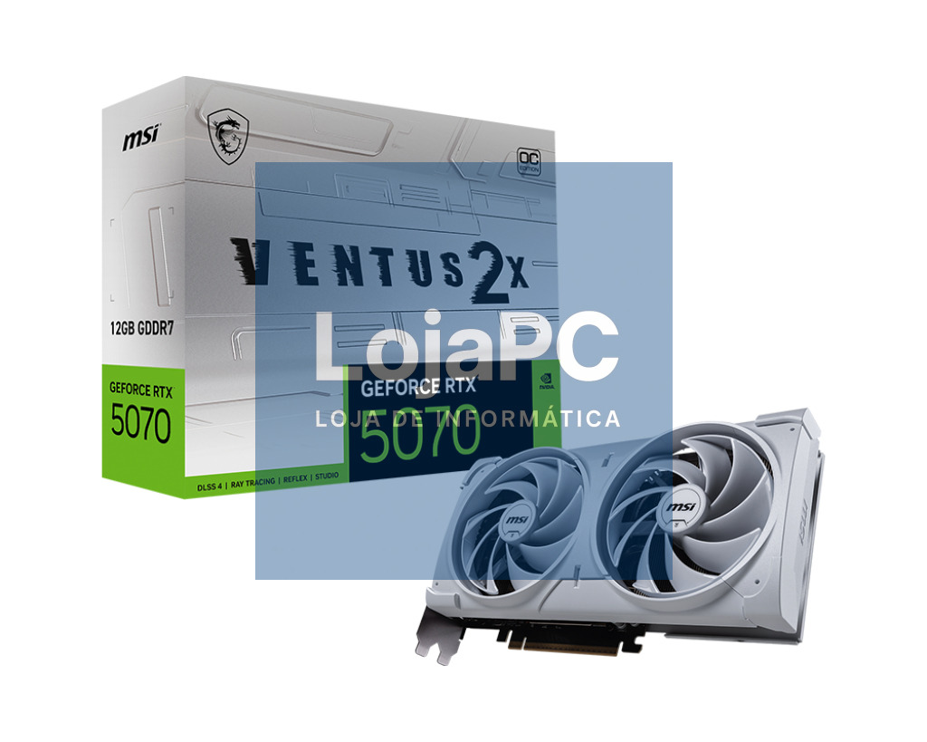 MSI GeForce RTX 5070 12G VENTUS 2X OC WHITE