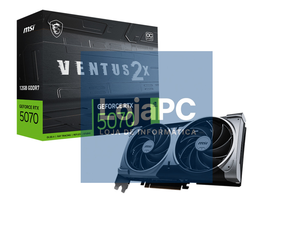MSI GeForce RTX 5070 12G VENTUS 2X OC
