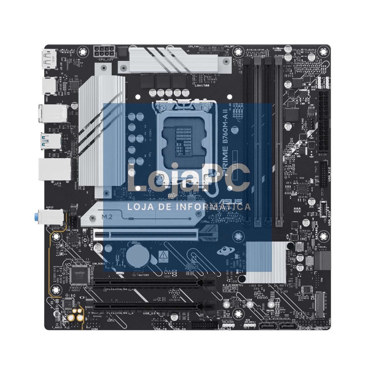 ASUS PRIME B760M-A II-CSM LGA 1700 mATX motherboard DDR5 PCIe 5.0 1xHDMI 1xDP 2xM.2 4xSATA