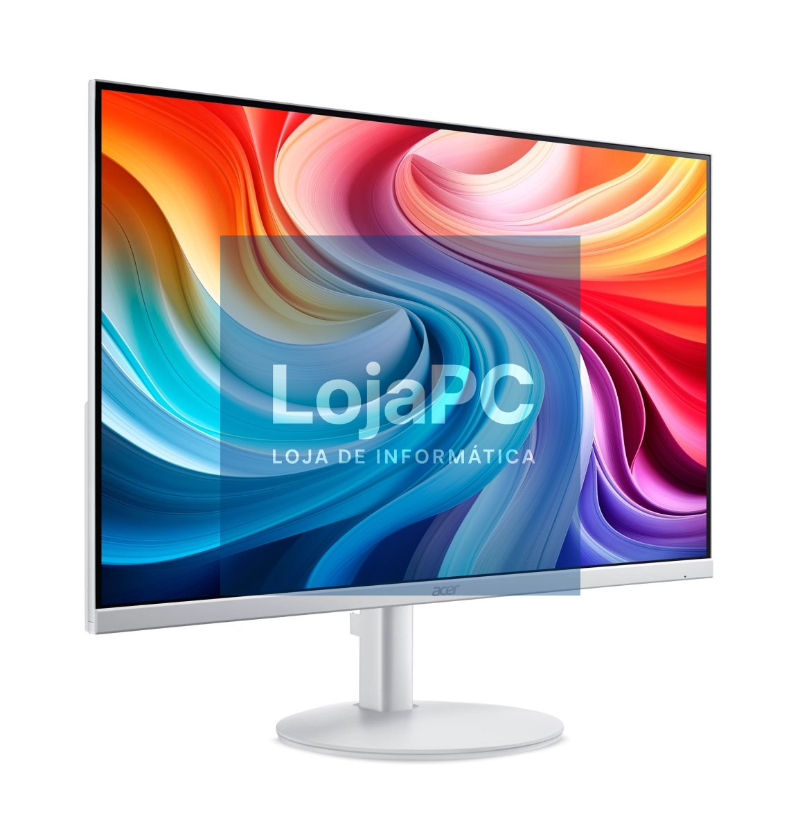 ACER 60cm 23.8INCH FHD ZeroFrame IPS 144Hz 16:9 1ms VRB 250nits VGA HDMI MM Audio in/out AdaptiveSync EU White H.cable x1
