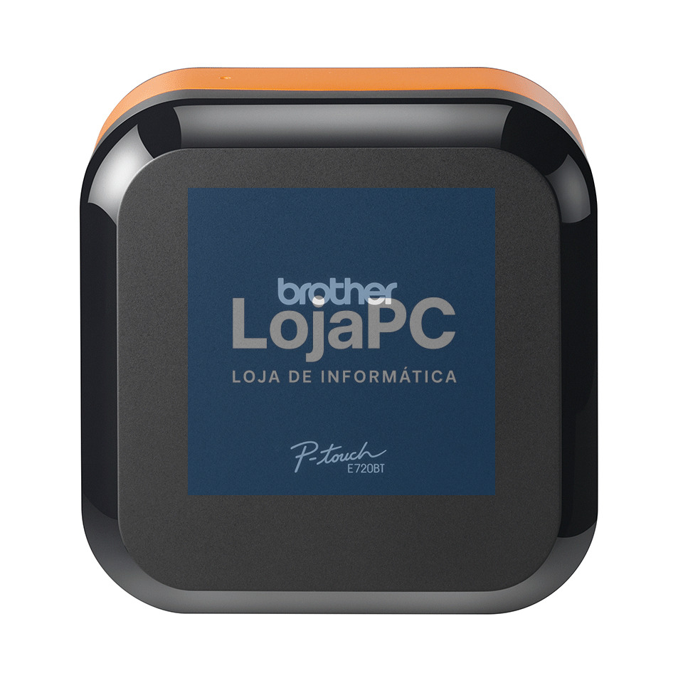 BROTHER PT-E720BT Cube professional Bluetooth labelling machine designed for building industry users labels up to 24 mm wide