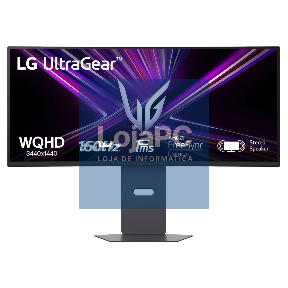 LG 34G600A 34INCH WQHD 160Hz Painel VA Curvo