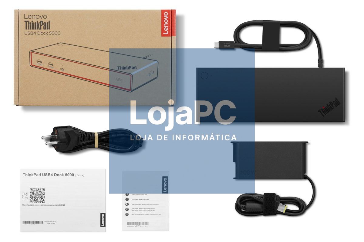 LENOVO ThinkPad USB4 Dock 5000 - 100W EU