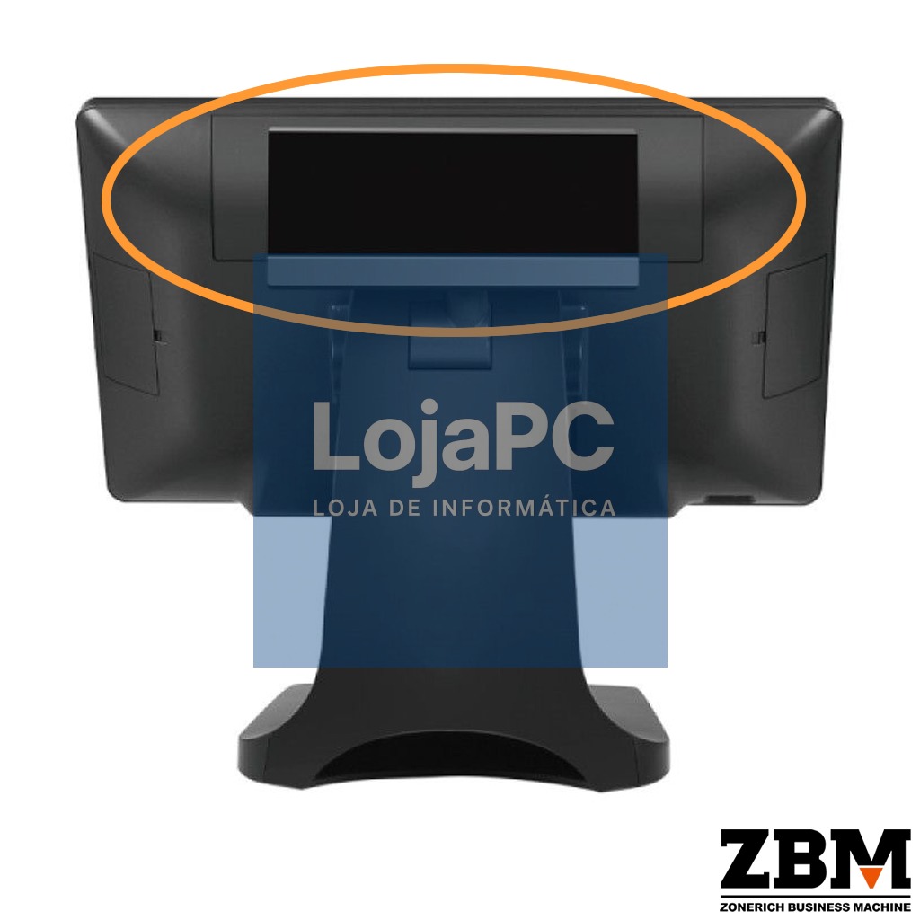 Display Cliente VFD 2X20 para POS ZQ-T8350