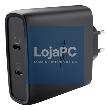 TRUST Charger GaN USB-C 100W has 2 ports MAXO