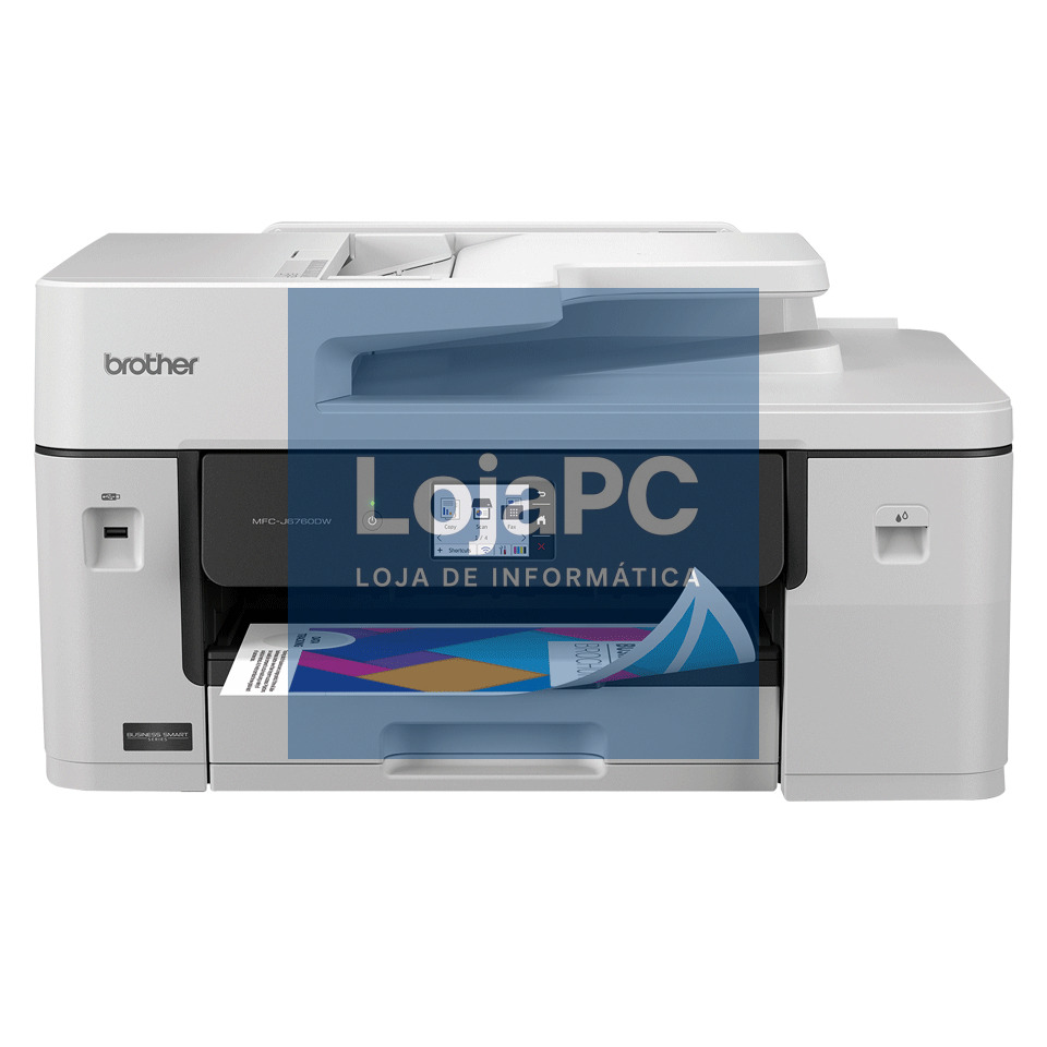 BROTHER MFC-J6760DW A3 printer 4-in-1 Business Smart Colour Inkjet Multifunction 31ipm Ethernet Wi-Fi 250-sheet paper tray