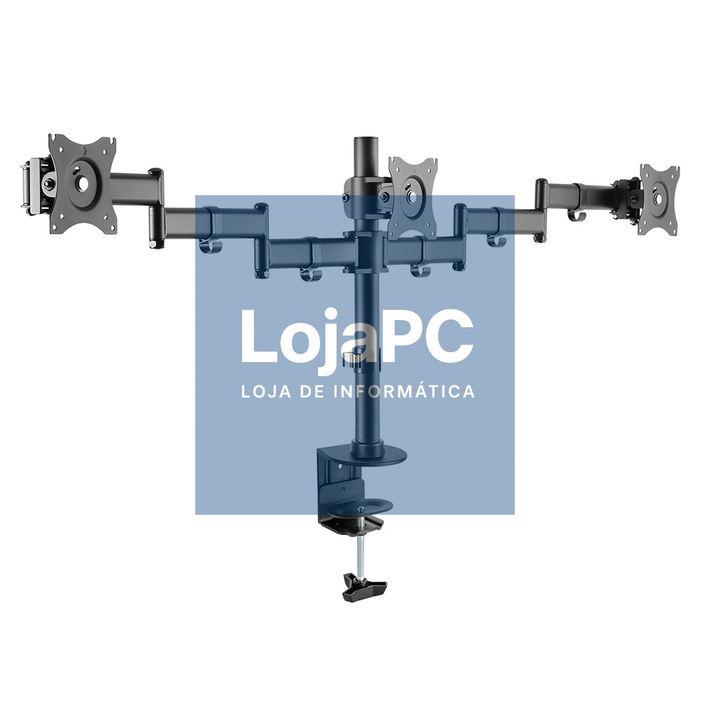 NAPOFIX Triple Monitor Desktop Stand 13-27 DM1310