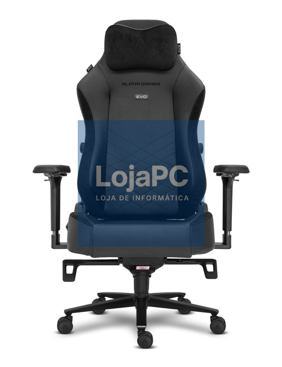 ALPHA GAMER ALEGRA EVO MIDNIGHT BLACK PU