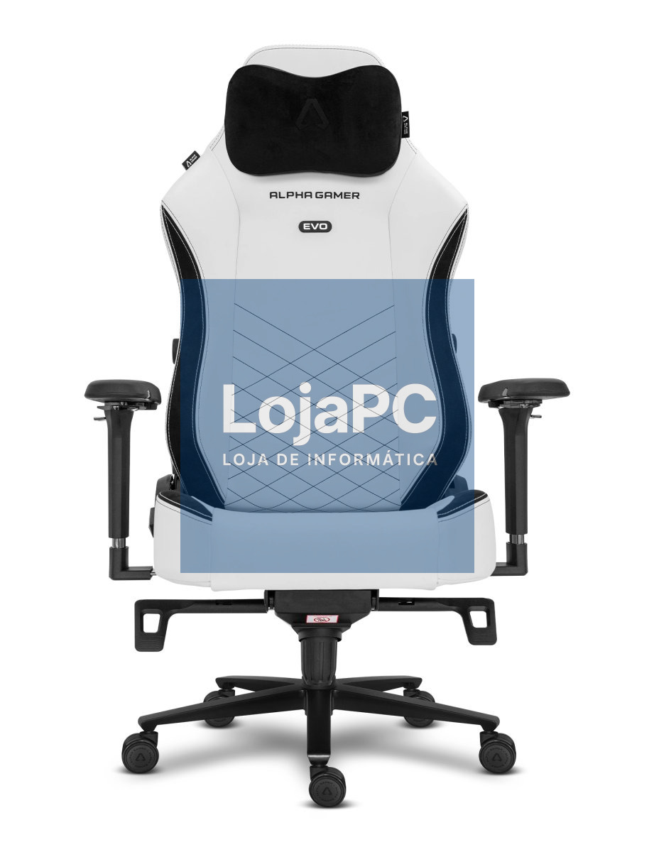 ALPHA GAMER ALEGRA EVO FROST WHITE PU