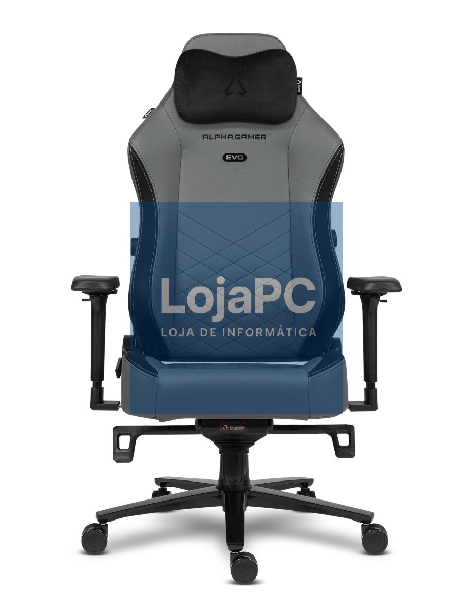 ALPHA GAMER ALEGRA EVO TITANIUM GREY PU