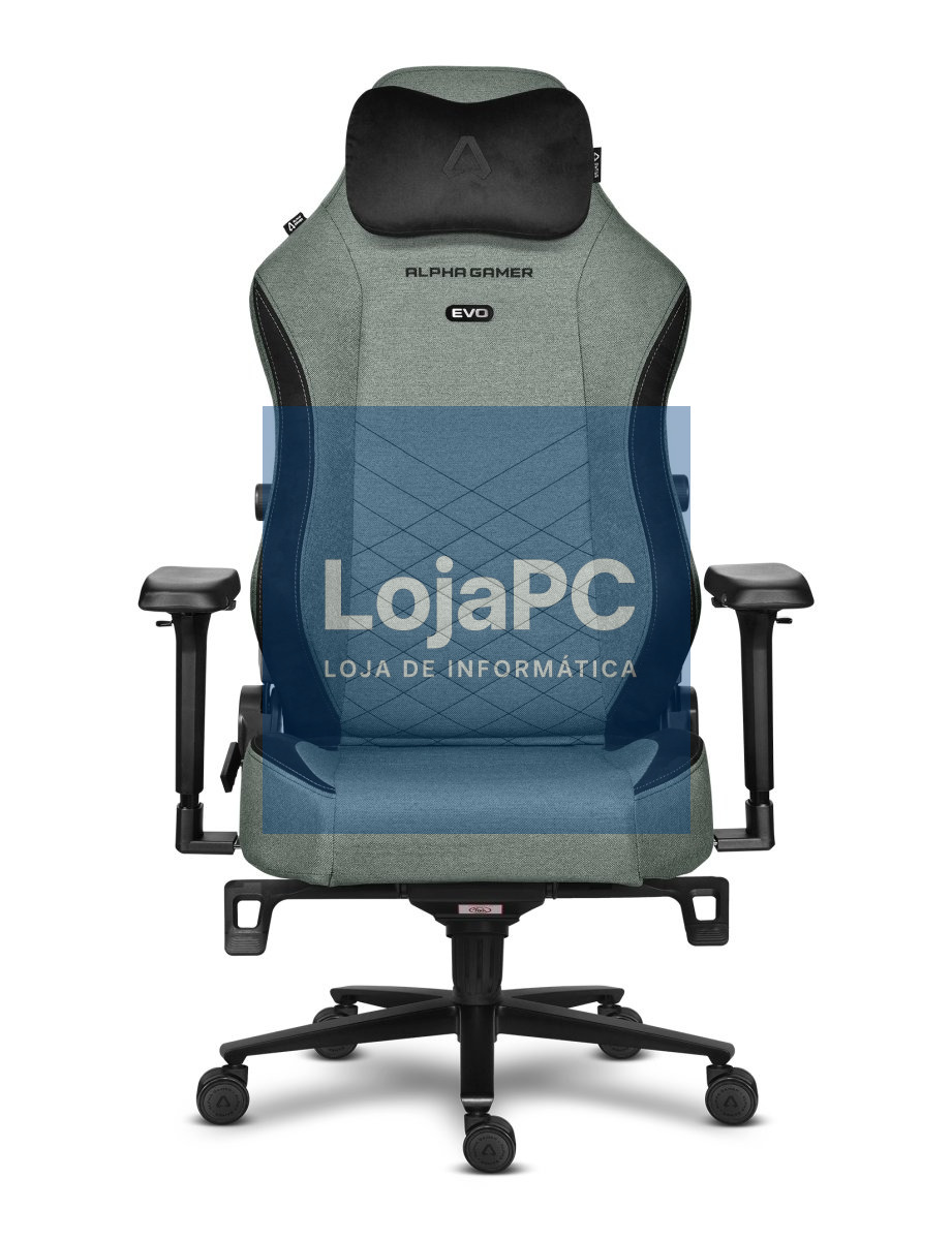 ALPHA GAMER ALEGRA EVO SAGE GREEN FABRIC