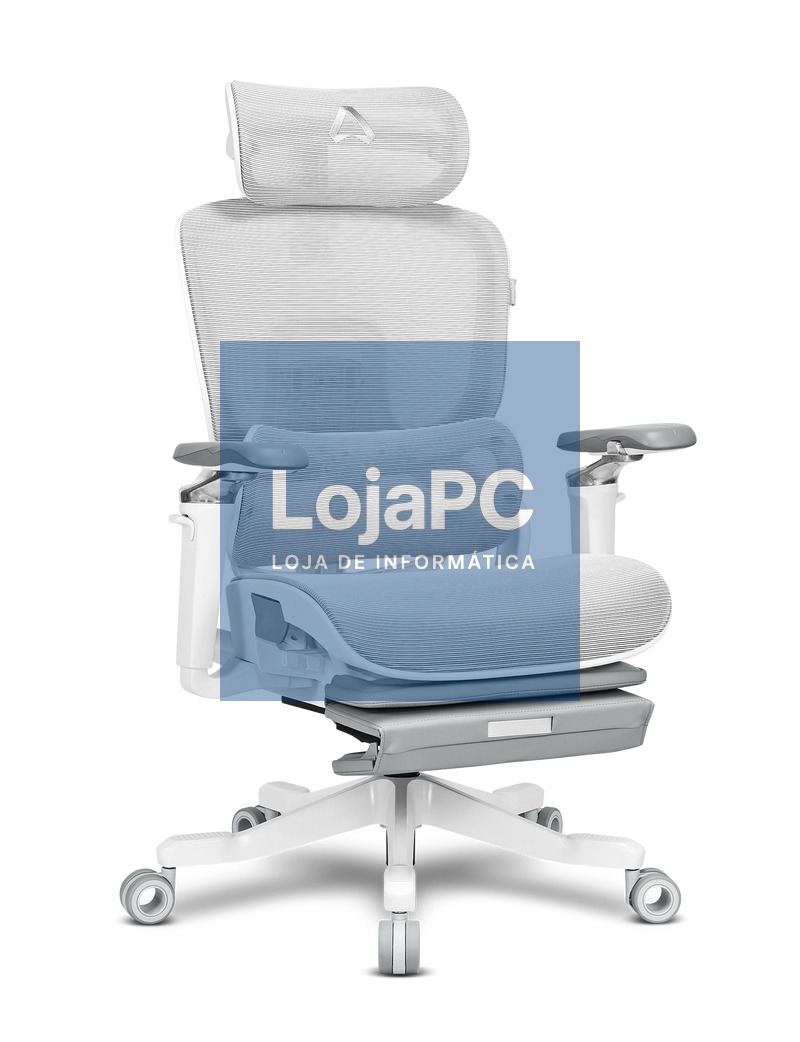 ALPHA GAMER SWELL WHITE - GREY