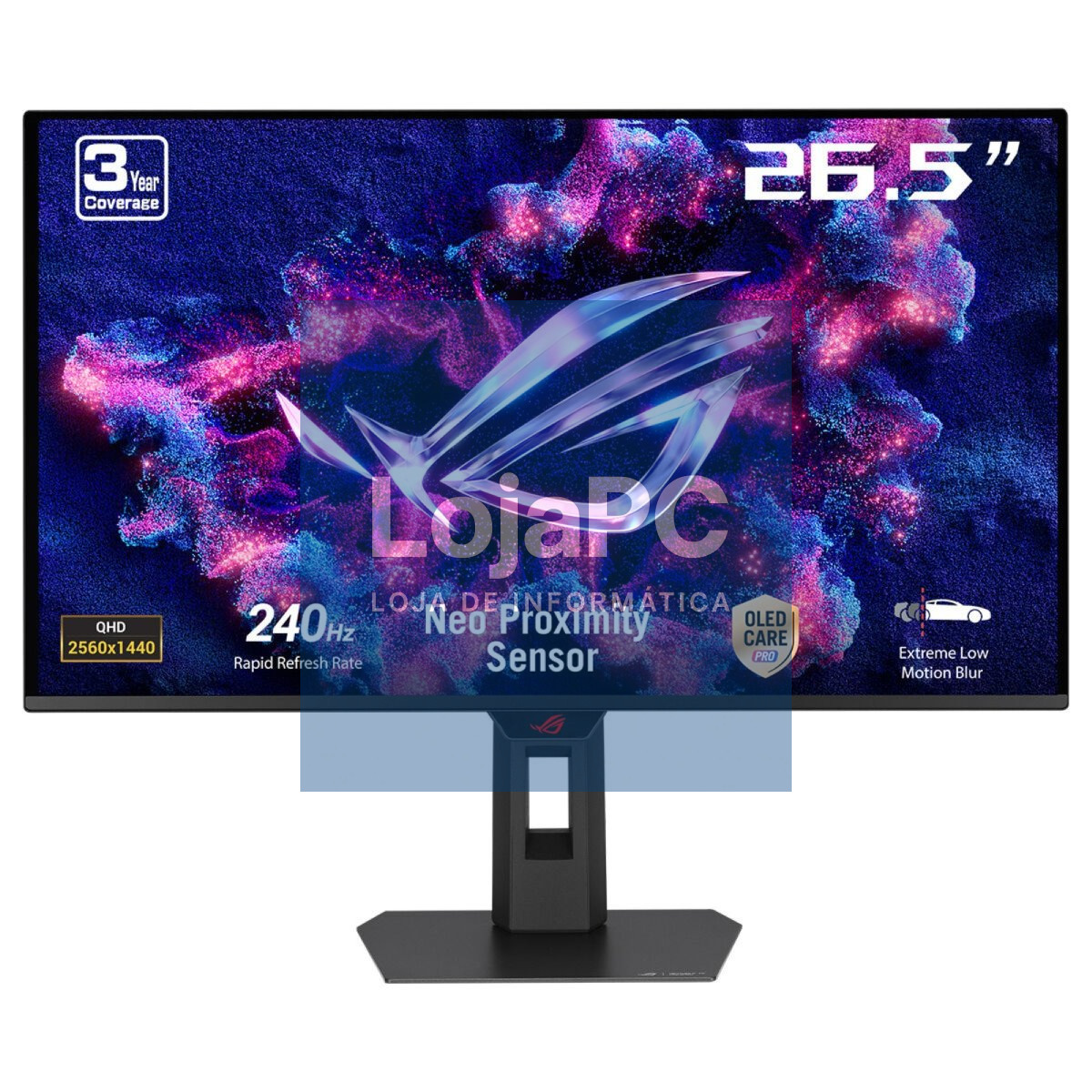 ASUS XG27AQDMES 27inch OLED Monitor 2560x1440 QHD 240Hz 200cd/m