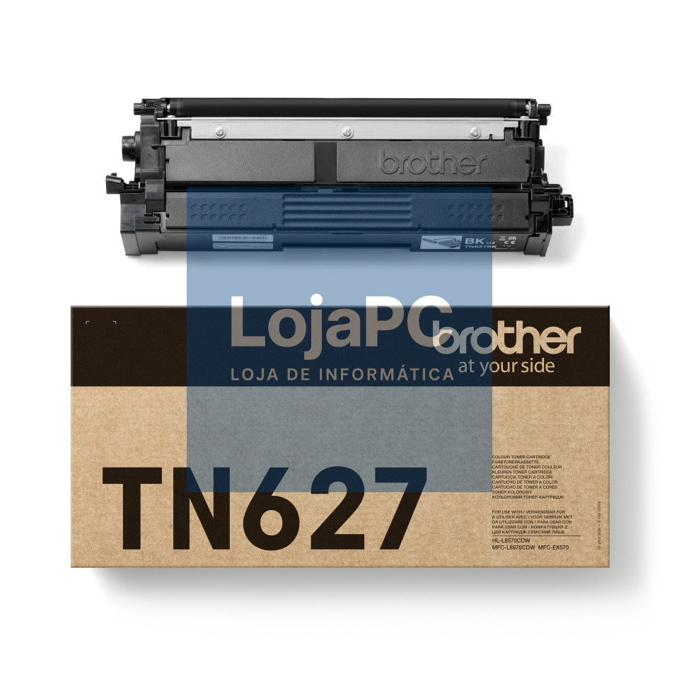 BROTHER TN-627BK Ultra High Yield Black Toner Cartridge capacity 10.000 pages HLL8570CDW MFCL8970CDW
