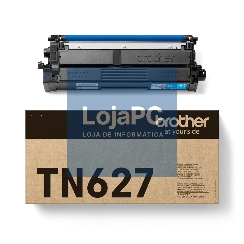 BROTHER TN-627C Ultra High Yield Cyan Toner Cartridge capacity 10.000 pages HLL8570CDW MFCL8970CDW
