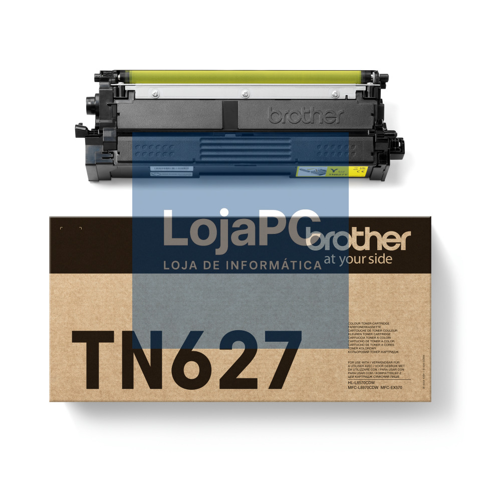 BROTHER TN-627Y UltraHigh Yield Yellow Toner Cartridge capacity 10.000 pages HLL8570CDW MFCL8970CDW