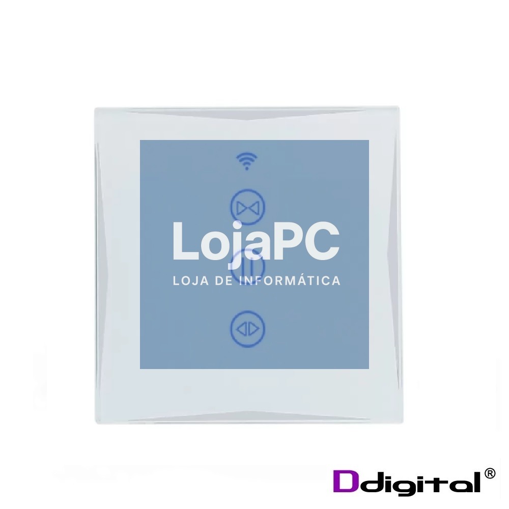 Interruptor Cortina  Inteligente Wi-FI Branco