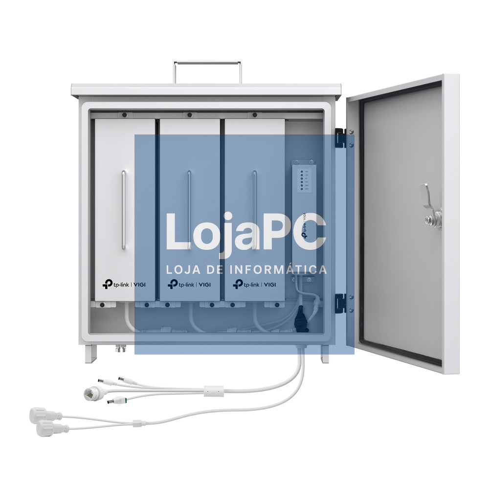 TP-LINK VIGI Solar System Controller Up to 3x 31.2Ah/3x 12VDC Output Battery More than 500 cycles