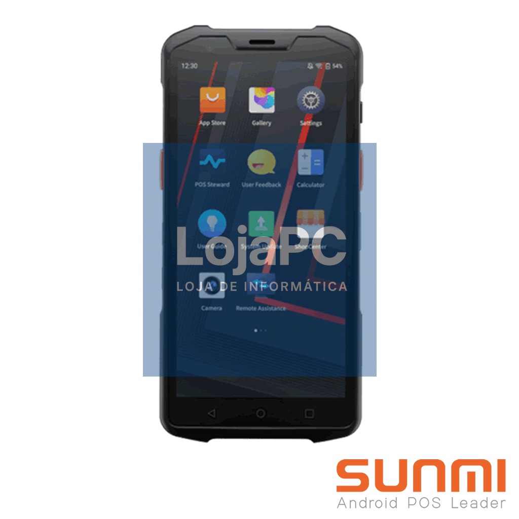 L2H, GMS EEA, A11, 5.5", 4GB+64GB, 16MP rear+5MP front cameras, SS1100 2D Scanner, NFC, Wifi, Fingerprint Sensor, IP67, 4G, EU Adapter, 3-Y