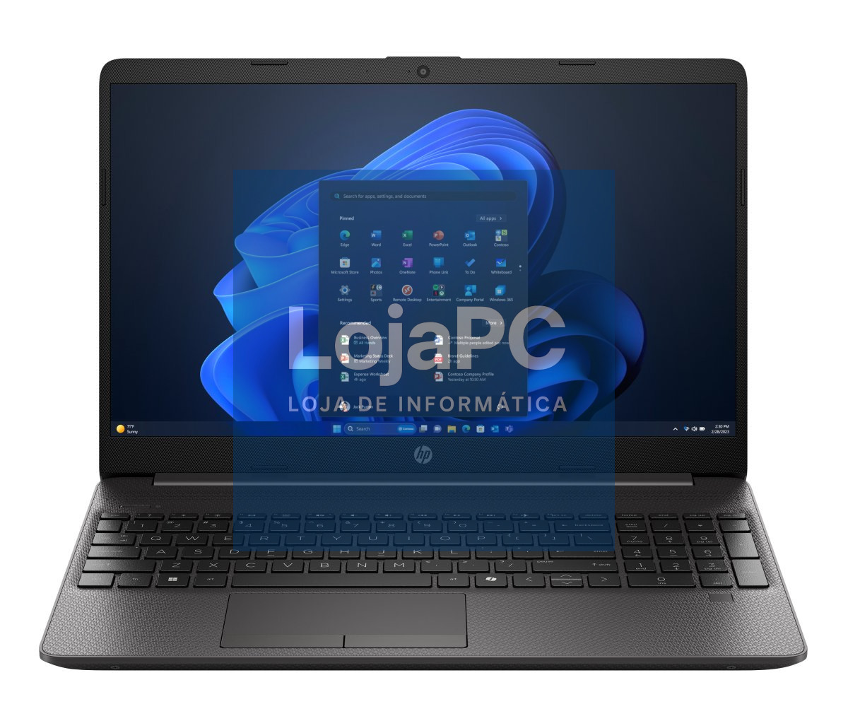 HP 250R G9 Intel Core 3 100U 15.6inch FHD 8GB 256GB W11H 1YR Warr