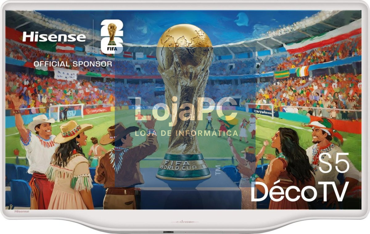 HISENSE Série S5Q Deco TV 32INCH QLED FHD 60 Hz HDMI USB RJ45