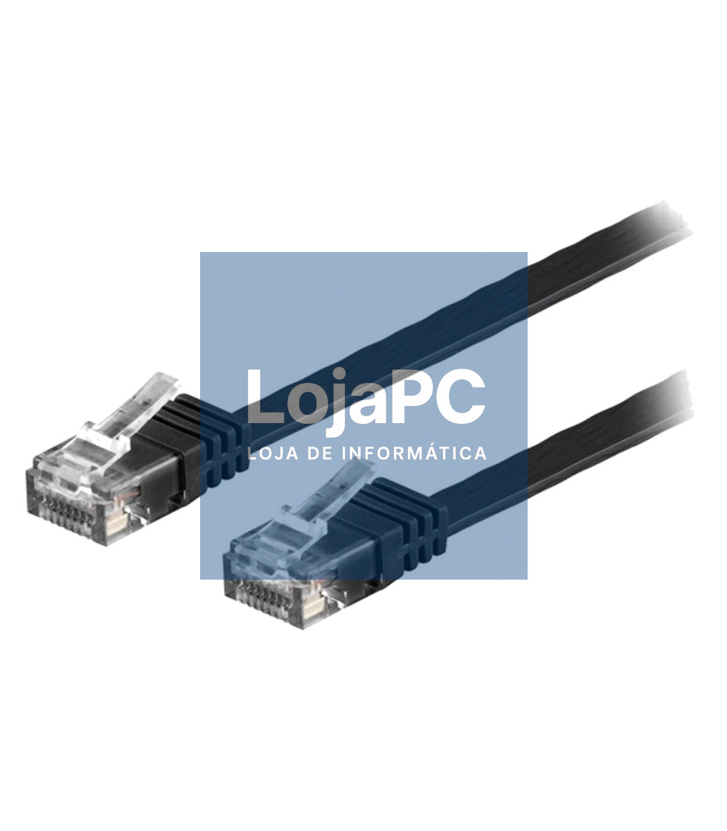 Cabo Rede UTP Cat6 10m Preto