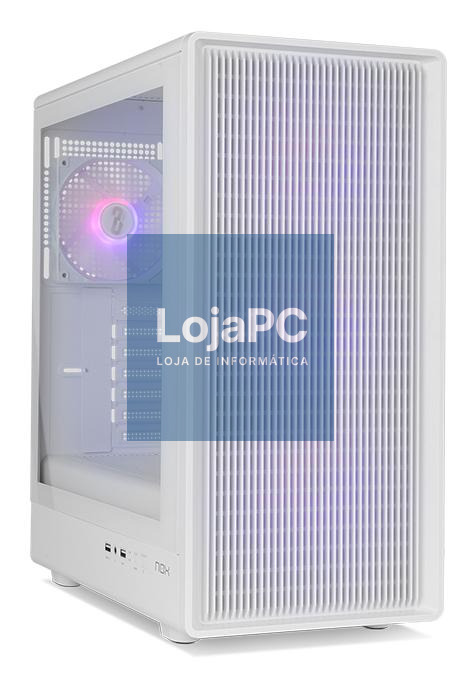 NOX Infinity IOTA White - ARGB Mesh Mid Tower