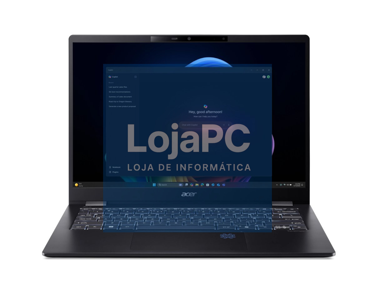 ACER TRAVELMATE P6 14 AI TMP614-54TTCO-75GG U7 258V 14INCH WUXGA TOUCH 32GB 1TB SSD Win11 Pro