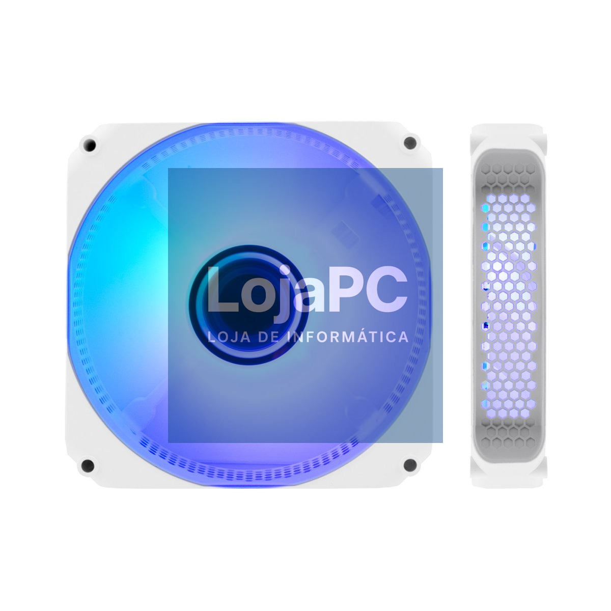 COOLBOX GAMING INFINITY ARGB 120MM WHITE FANS