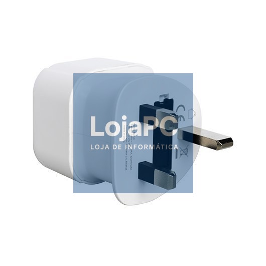 TRAVEL PLUG ADAPTER SPAIN TO UK SAVIO AP-04