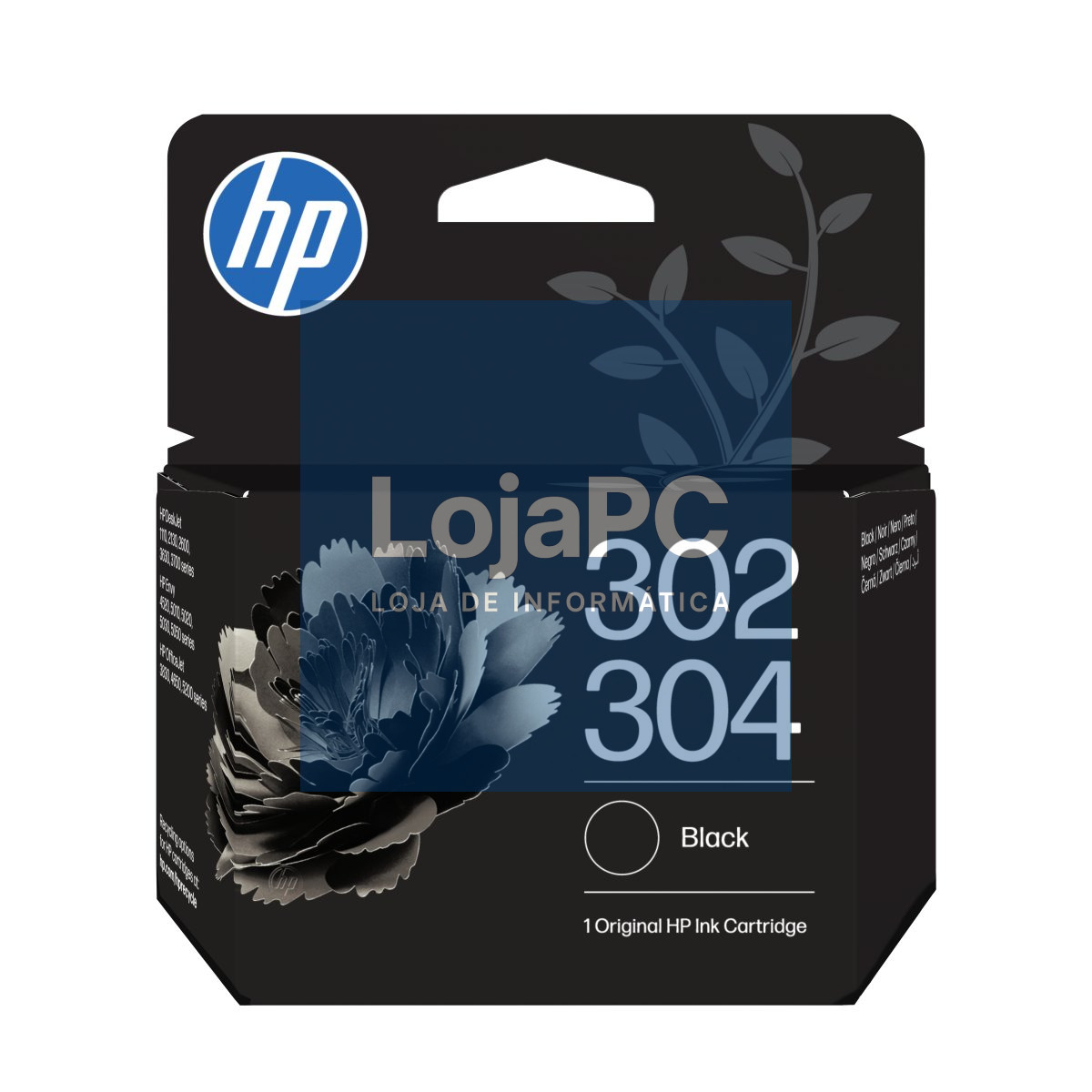 HP 302/304 Tri-color/Black Ink Cartridge 2-Pack
