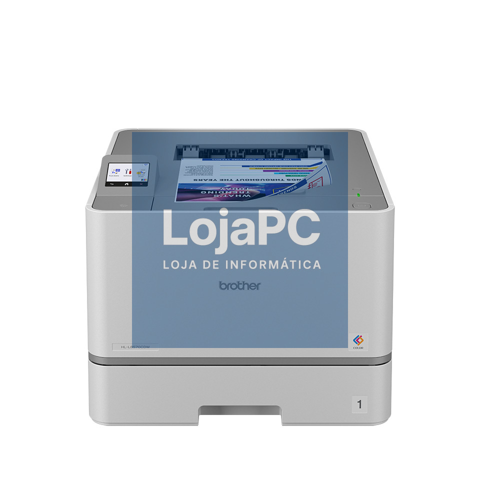 BROTHER HL-L8570CDW A4 Color Laser Printer Duplex 31ppm 250sheets LCD 6.8cm Wifi NFC very economical toner