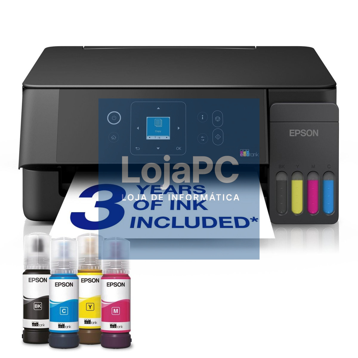 EPSON EcoTank ET-2920 Multifunction Printer colour ink-jet 10ppm