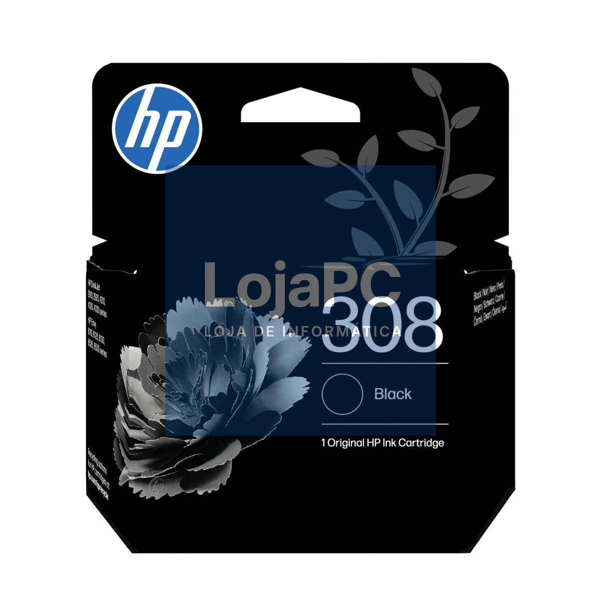 HP 308 Black Original Ink Cartridge