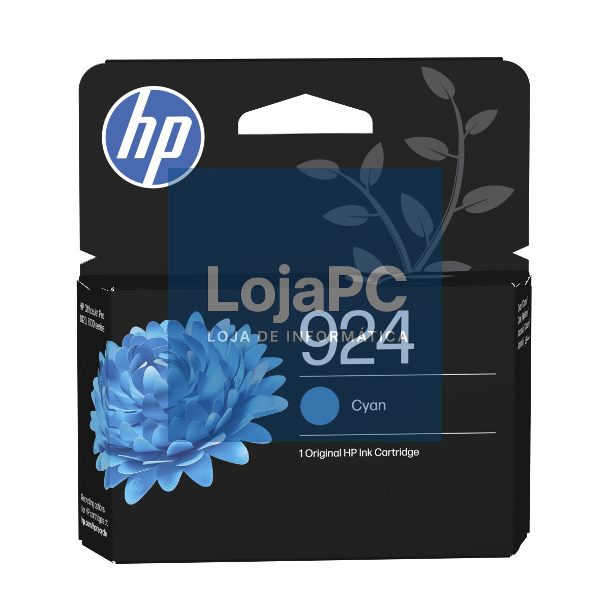 HP 924 Cyan Original Ink Cartridge
