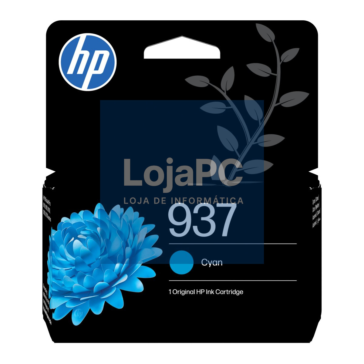 HP 937 Cyan Original Ink Cartridge