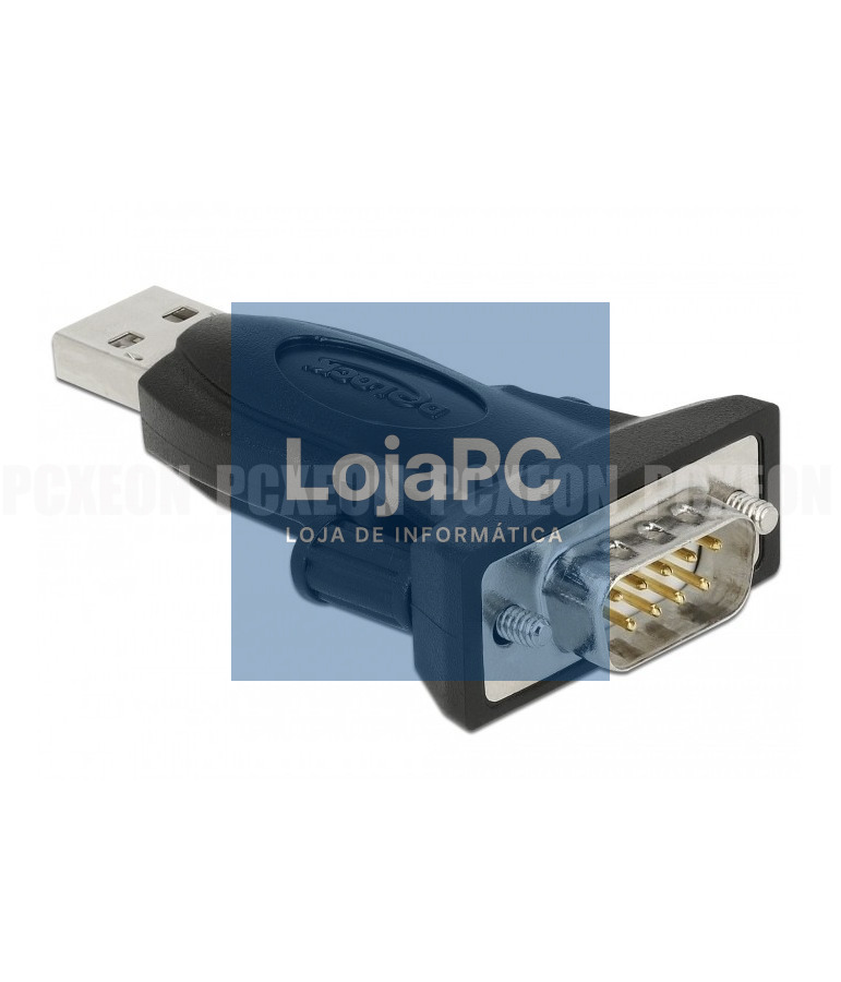 Adaptador Delock USB /RS232/DB9   0.50cm Preto