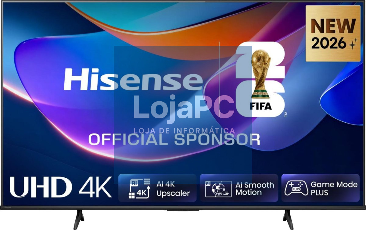 HISENSE Série A6S 43INCH UHD 4K 60Hz USB HDMI AV RJ45