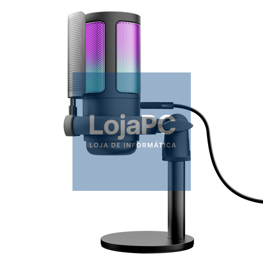TRUST Illuminated AURON USB Microphone Black