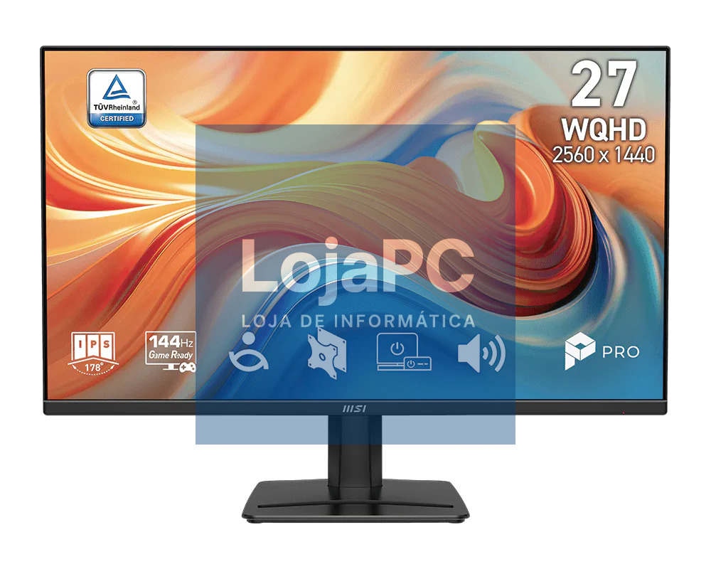 MSI PRO MP275Q E14 27INCH WQHD IPS 144Hz 1ms MPRT / 4ms GtG