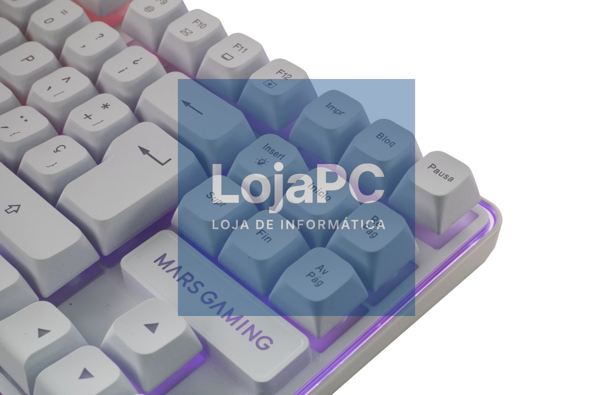 MARS GAMING MCPWTKL 3IN1 WIRELESS TKL KEYB & MOUSE MOUSEPAD PT WT